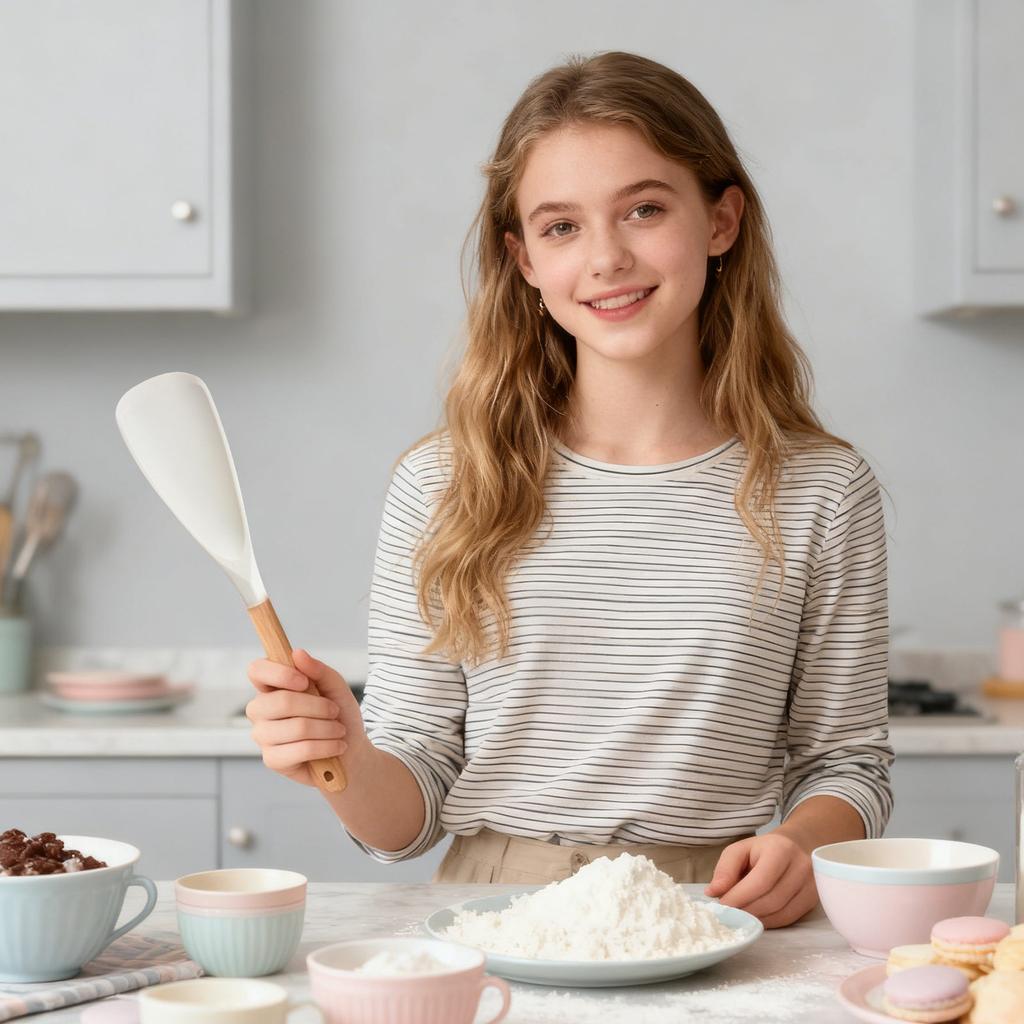 Multifunctional Silicone Kitchen Utensil, 2-in-1 Multifunctional Spatula, Can Be Used For Cooking And Serving Food