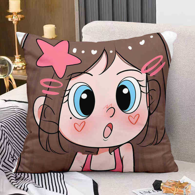 Star Butterfly Princess Pillow Cute Cartoon Creative Animation Pillow Girl Heart Nap Pillow Male and Female Student Day Gift