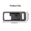Auto Front Left Door Handle Cover Trim Bezel AE5Z-5422621-AA For Ford Fusion 2006-2012 Lincoln MKZ 2007-2012 AE5Z5422621AA