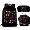 Rhythm Box Peripheral Elementary School Bag Large Capacity Starry Sky Backpack Three-piece Set
