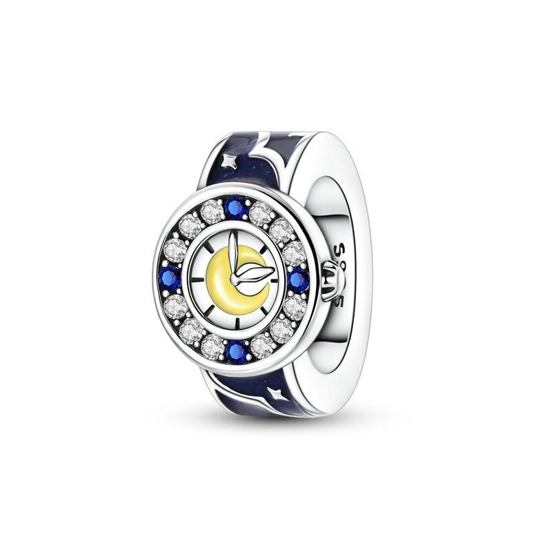 Original Copper Star & Moon Charms Earrings Ring Beads Pendant Fit Bracelet Necklace Diy Fine Jewelry Gift