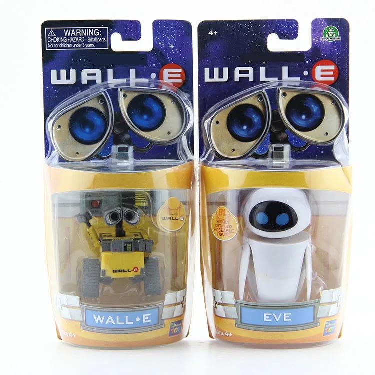 Wall-E Robot Wall E & EVE PVC Action Figure Collection Model Toys Dolls 6cm10cm For Children Christmas Gift