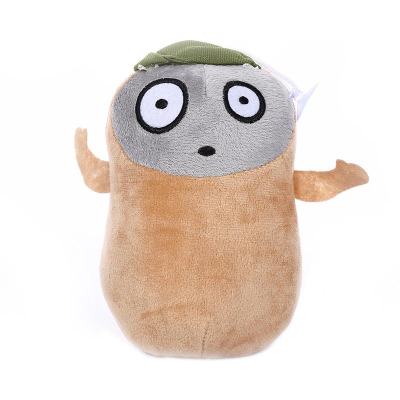 Non-Toxic New Plants Vs Zombies Plush Stuffed Toys Starfruit Split Pea Threepeater Laser Bean Imp Zombie Cartoon Game Cute Doll Kids Gifts