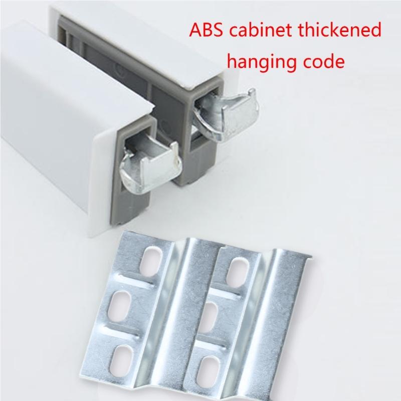 Upgraded Cabinet Hanging Brackets Furniture Cabinet Suspension Hardware for Furniture Fixtures Secure & Easy Installs
