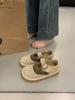 Vintage Fashionable and Comfortable Female Moriatic Literary Single Shoes Thick Bottom Ugly Cute Mary Jane Bean Lady Shoes