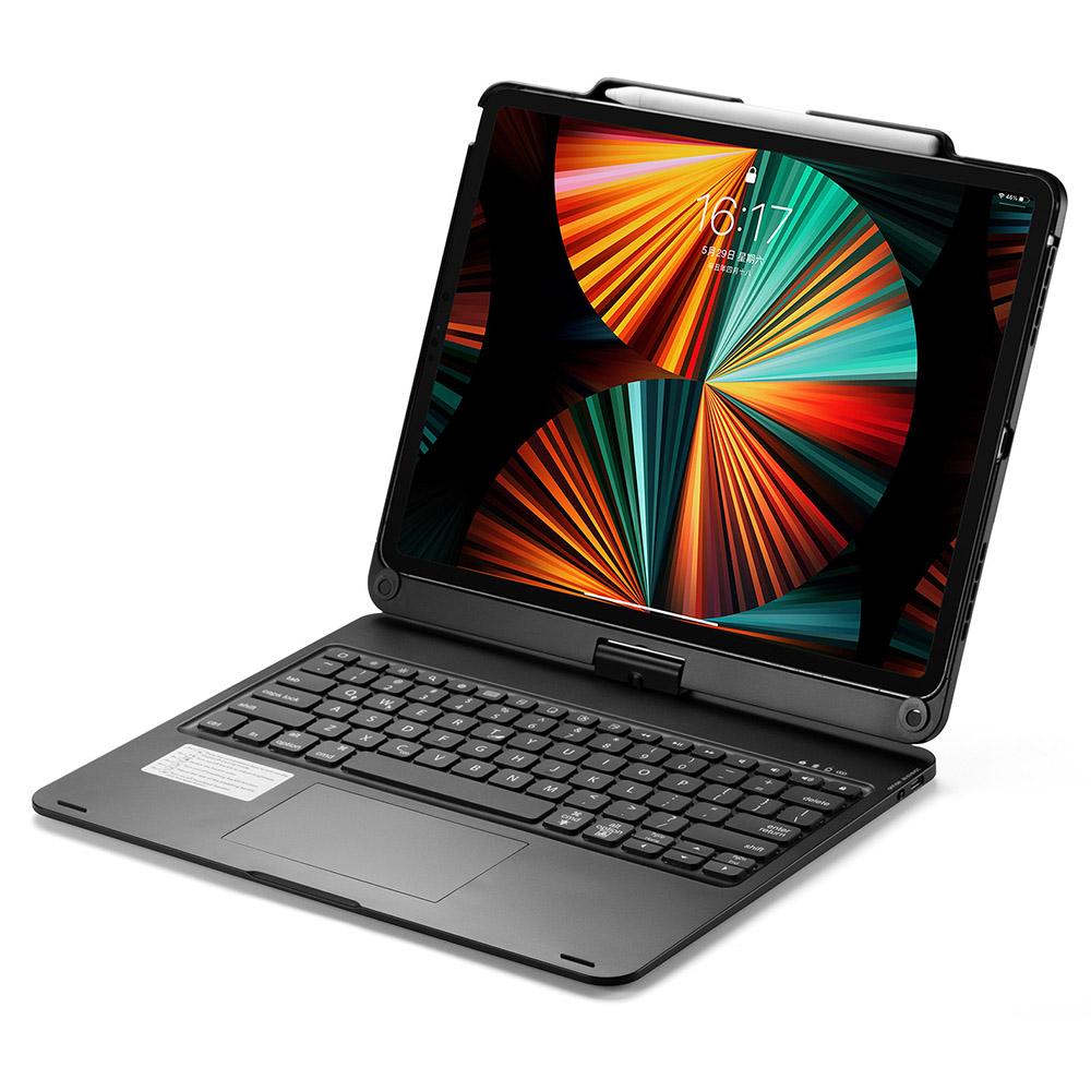 Trackpad Backlight Keyboard for iPad Air 13 (2025)/(2024)/Pro 12.9 (2022)/(2021)/(2020)/(2018) Tablet Case