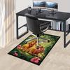 Office Rug Lion King, Jungle theme 3D Printed Anti-Slip Rug-Machine Washable for Living Room