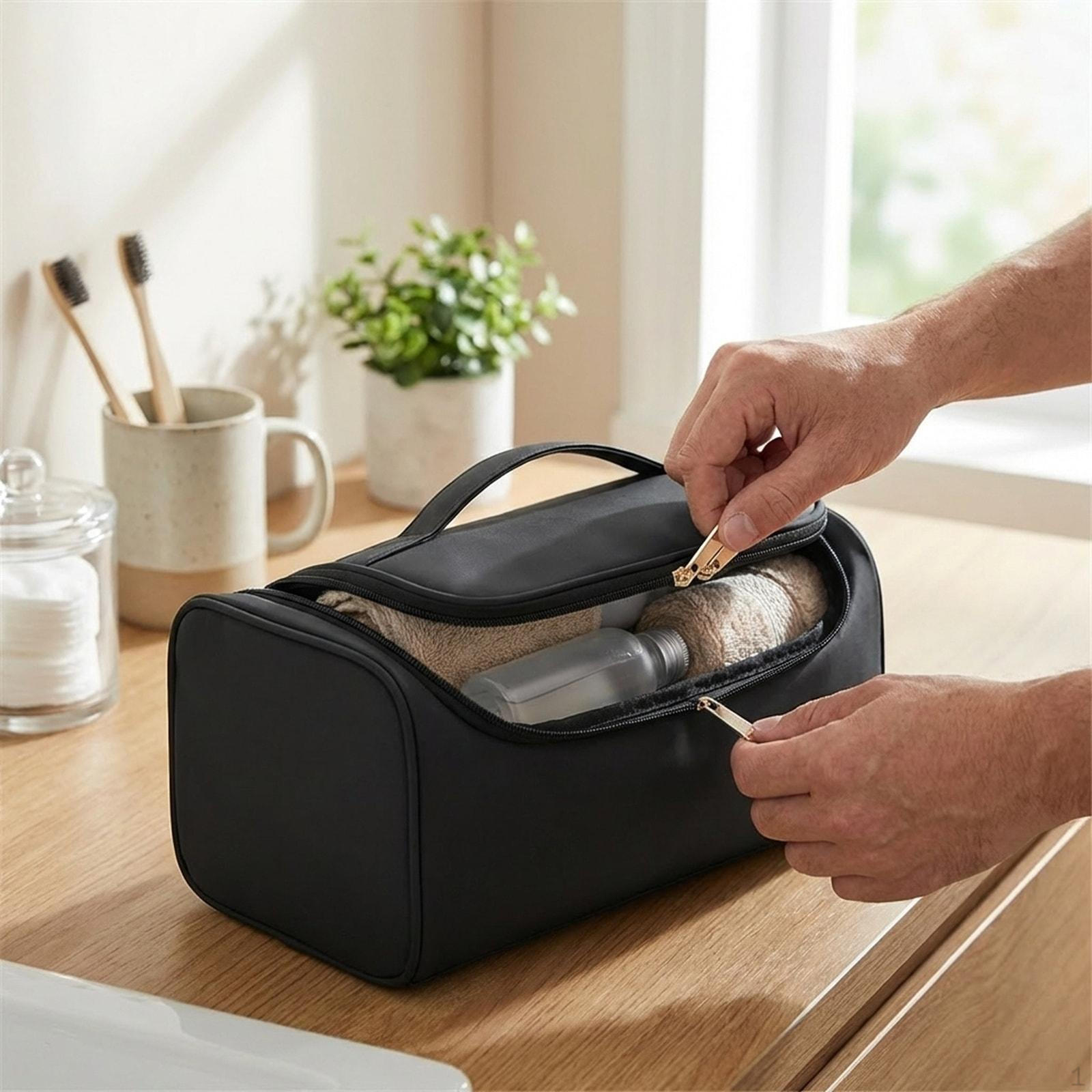 

Hair Tools Travel Bag Iron Organizer for Men Women Protection Attachments Carrying Case чёрный