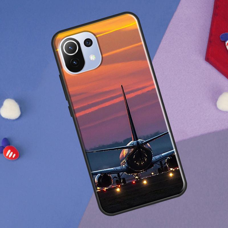 Aircraft Airplane Fly Travel Cover For Xiaomi 14 13 Ultra 11T 12T 13T 14T Pro POCO X7 Pro X3 X5 F3 F5 F6 M6 X6 Pro Case