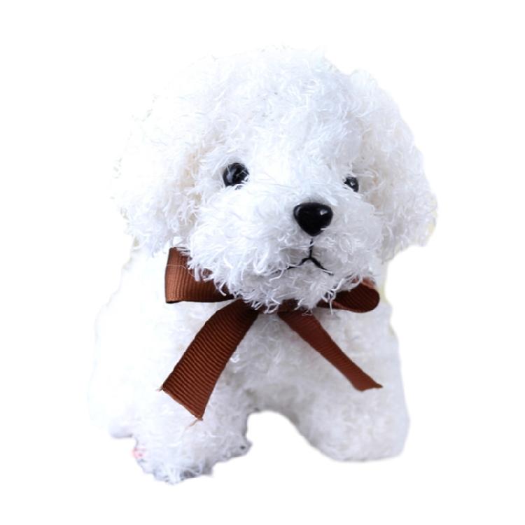 Lovely Dog Keychain Compact Handbag Pendant Stuffed Animal Dog Toy for Key