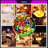 50Pieces Round Paraffin Wax Candle Romantic Layout Wedding Lover Proposal Confession Tea Wax Candle