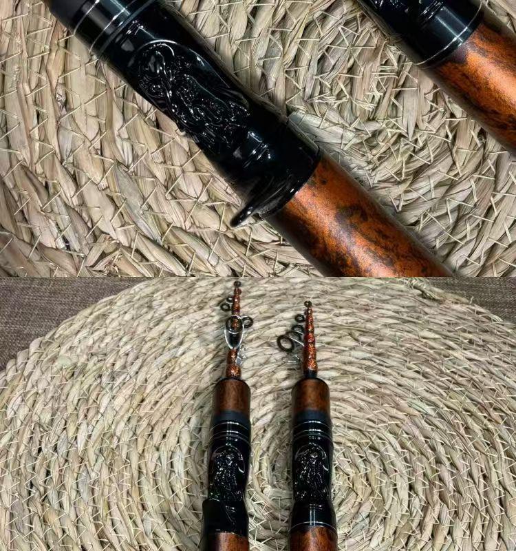 Ultra-Short High-Carbon Titanium Lure Rod