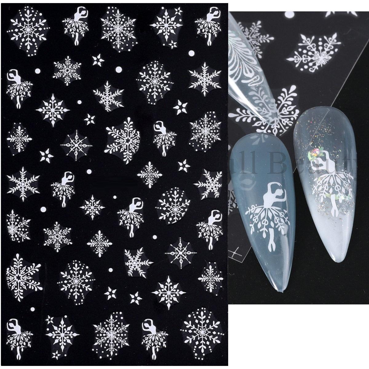 

3D лазерные наклейки для ногтей, красочные бабочки, цветы, клейкие слайдеры, наклейки для дизайна ногтей, маникюрные украшения