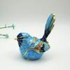 Metal Material Bird Trinket Box Mini Size Bionic Ornaments Metal Enamel Decoration  Home Decor