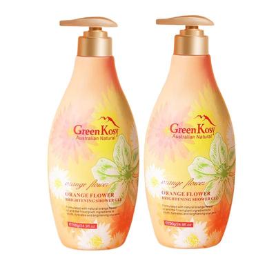 Green Valley Orange Blossom Brightening Shower Gel Twin Pack