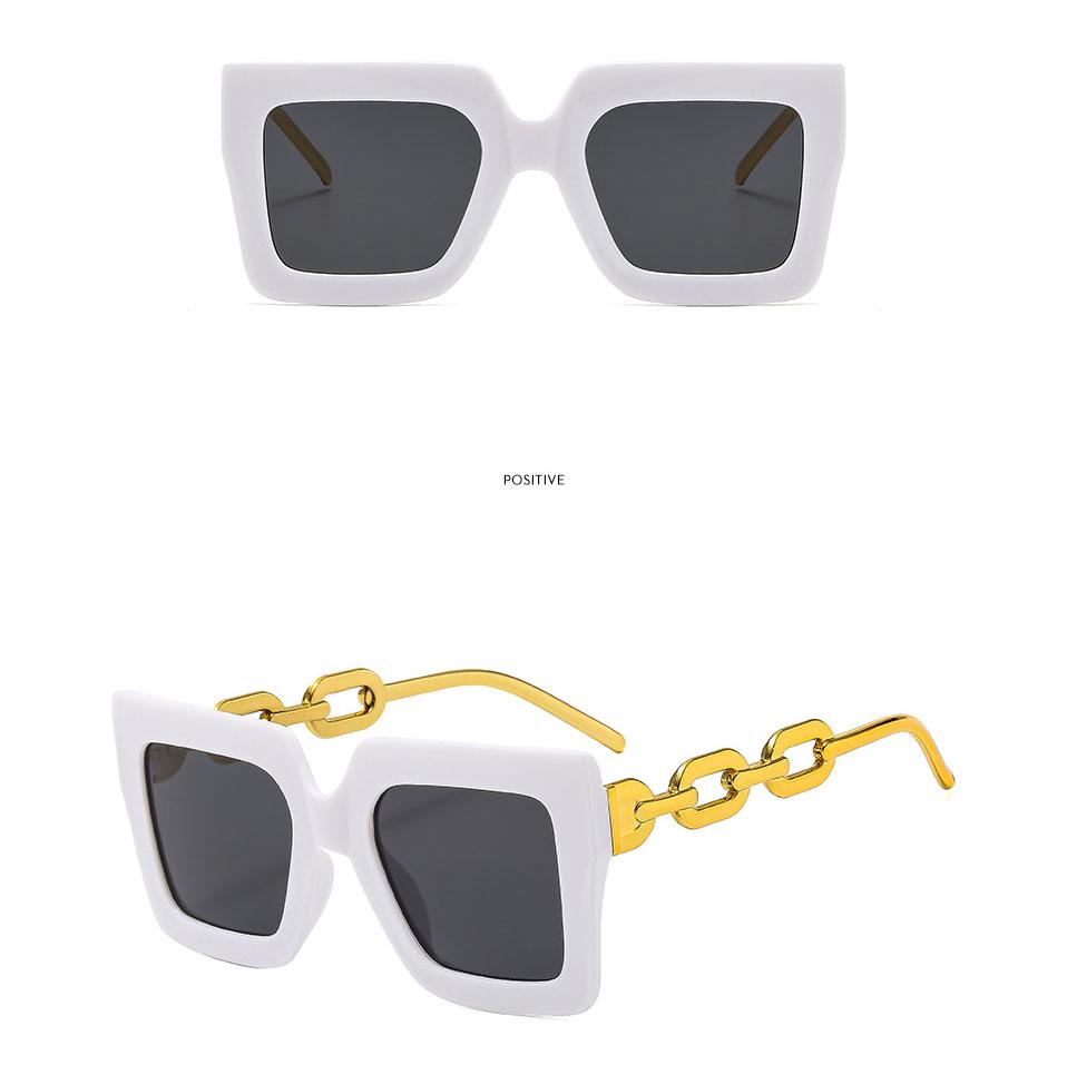 Ny mote stor ramme dame solbriller kjedeben online kjendis solbriller avanserte solbriller.