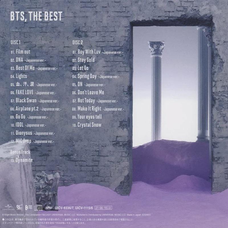 [PREVENTA] BTS – THE BEST 2CD Japón Regular Primera Edición (EDICIÓN JAPÓN)