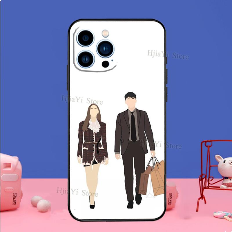Crash Landing On You Phone Case For iPhone 16 15 12 13 Mini 11 14 Pro XS Max Plus X XR Silicone Cover