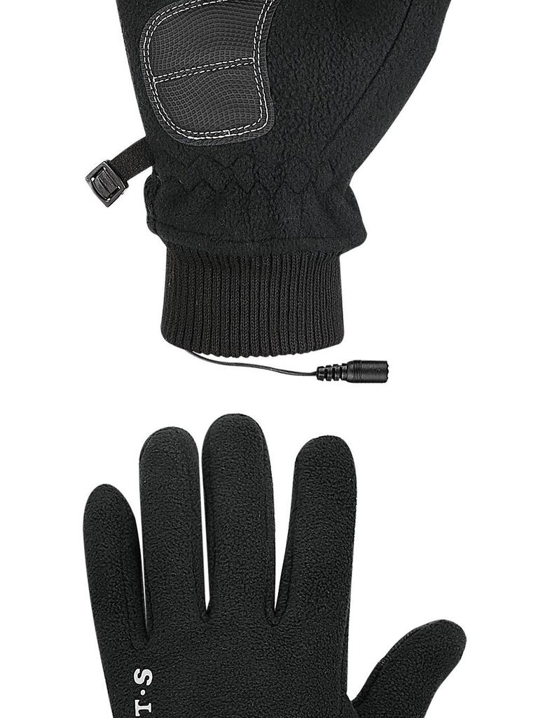 5V USB Heated Touchscreen Gloves for Outdoor Skiing & Cycling—Thick, Warm, Electric