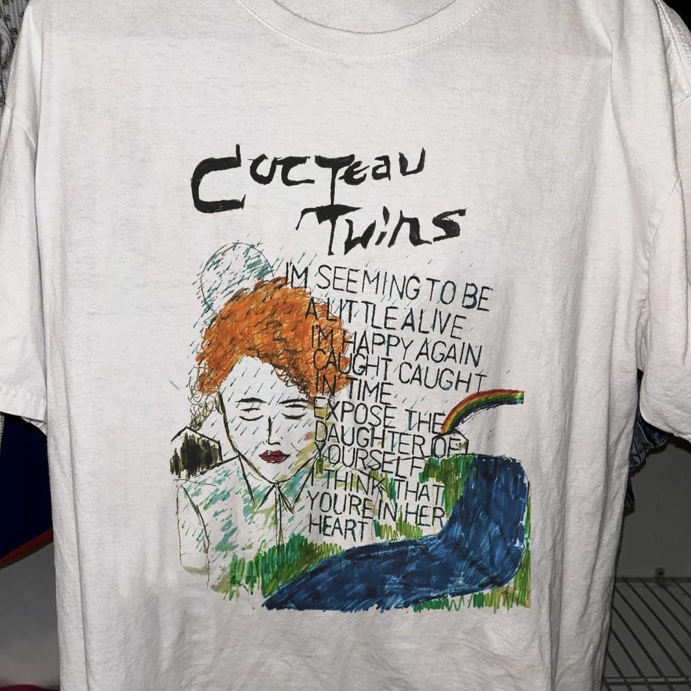 Cocteau Twins Shirt Cocteau Twins White T-shirt Unisex S-5XL  VM8377 Unisex T-Shirt L
