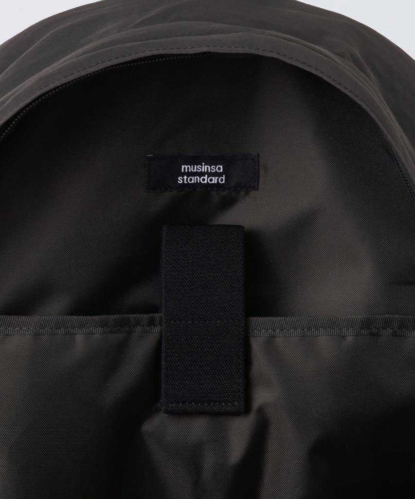 Musinsa Standard Aged Nylon String Backpack [Gunmetal]