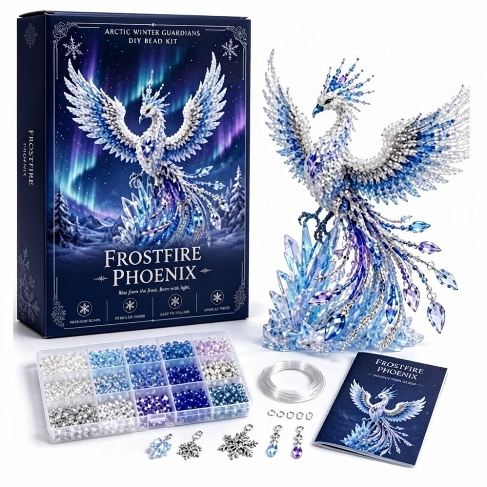 3D Design Beaded Animal Kit Handmade Material Bead Art Kit DIY Beading Craft Set For Beginners