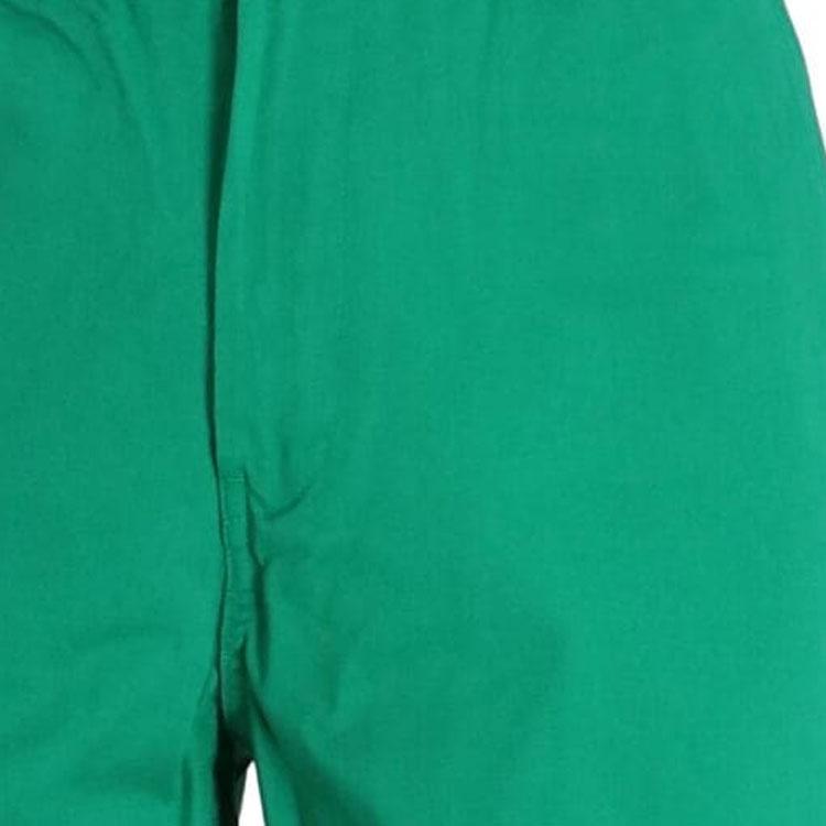 Polo Ralph Lauren SS24 Solid Color Mid-Rise Zipper Side Pocket Casual Shorts Men Shorts Billiard-Green 710644995-055