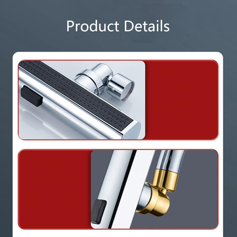 3 In-1 360° Swivel Waterfall Kitchen Faucet For Washing Vegetable Fruit