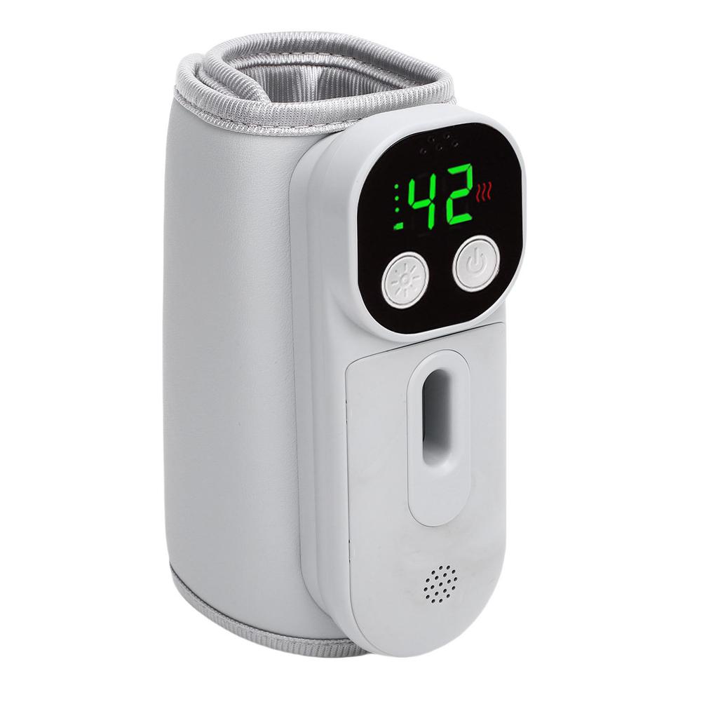 Portable Baby Bottle Warmer for Travel On The Go Rechargeable Fast Heating with Sound Voice Control K8