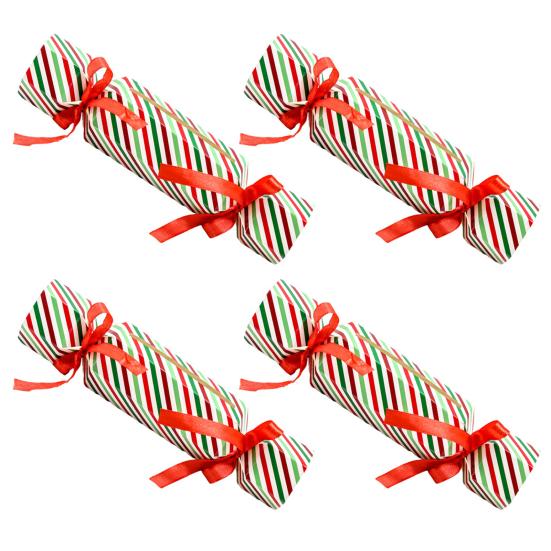 4 Pcs Candy Christmas Money Pull Pouch Surprise Pull Out Money Gift Holders for Cash DIY Christmas Party Money Box for Kids Adults