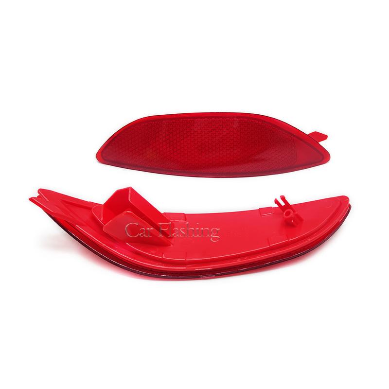 Car Rear Bumper Reflector Direct Replacement Durable Stop Red Cover For Hyundai Accent 2012 2013 2014 2015 2016 2017