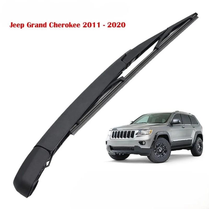 Rear Wiper Arm & Blade for Grand Cherokee, i30, i20 MK1, Grand i10 IA BA, Stream MK1, Pilot MK1 чёрный