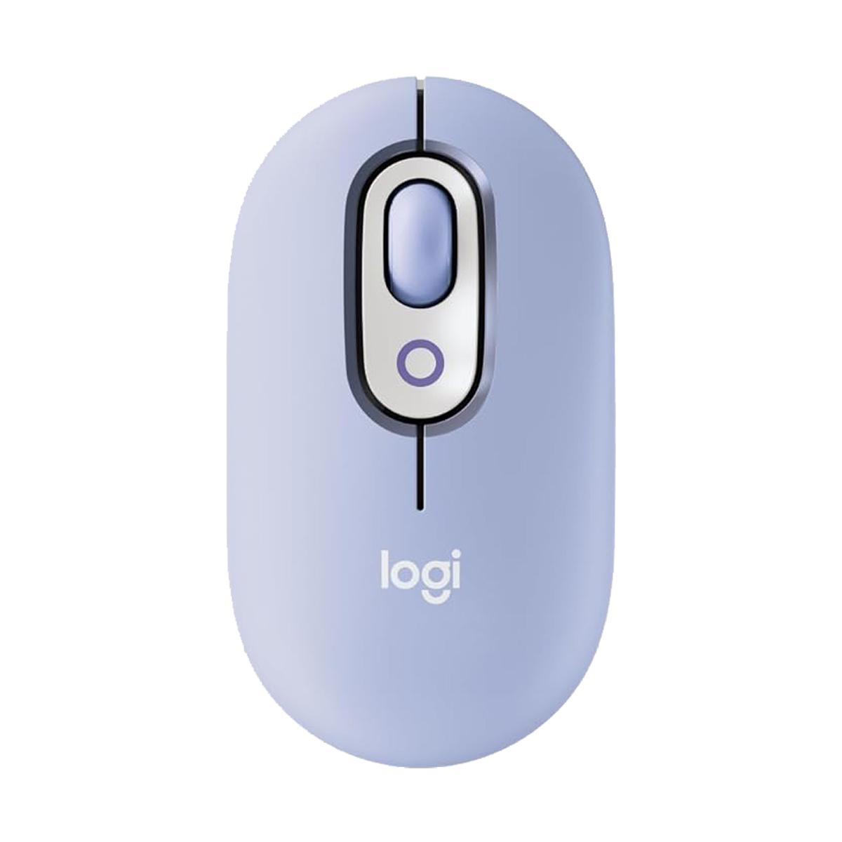 

Logitech POP MOUSE Wireless Mouse Bluetooth Mouse High Appearance Office Mouse світло-синій колір