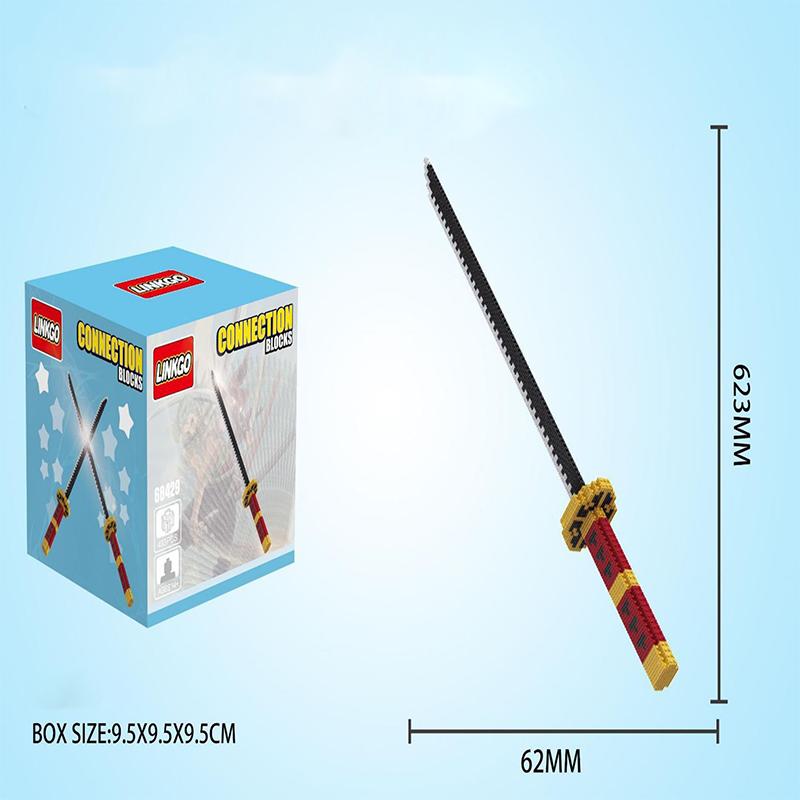 One Piece Zoro Shusui Sandai Kitetsu Building Block Toy Figure Toys Educational