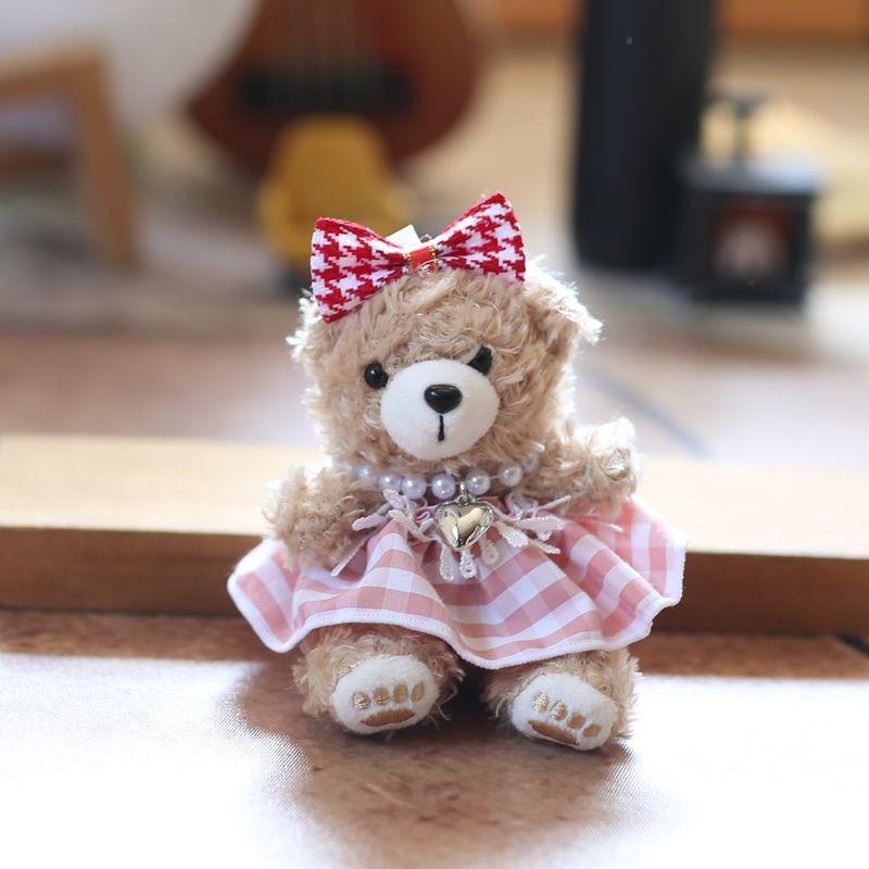 Bear Plush Shelliemay Pendant With Pp Cotton Soft Material Bear Gift Keychain