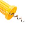 2 Pcs/Set Kitchen Household Creative Multifunctional ABS Stainless Steel Wine Bottle Opener Yellow Mini Corkscrew Accessories
