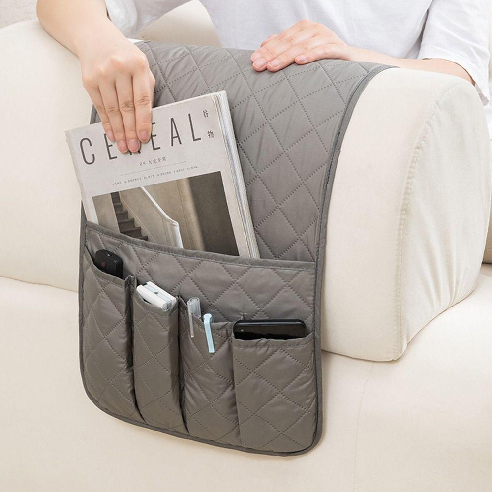 Multifunctional Sofa Armrest Storage Bag Large Capacity Armchair Hanging Storage  Sofa Bed Use