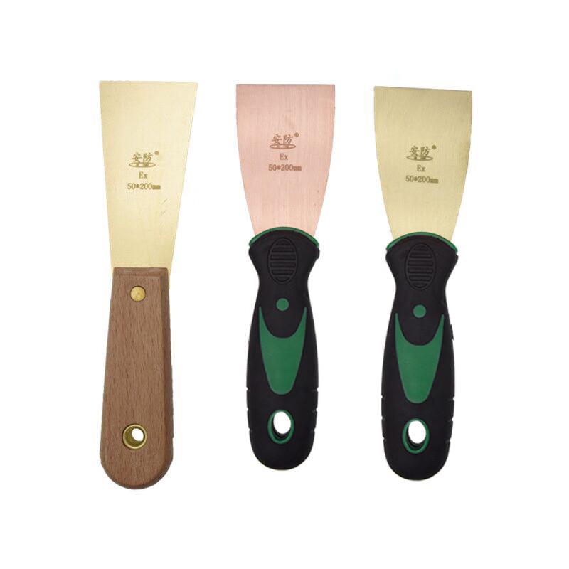 Lixin Bezzávrtový mosazný stěrka & škrabka