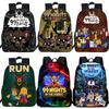 99 Nights In The Forest Deer Students Backpack 99 Nights Elementary and Middle School Students Schoolbag Cartoon Backpack