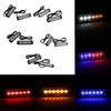 2pcs DC 12/24V 6LED Emergency Strobe Light Warning Strobe Light Emergency Light Flashing Lamp