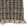 unused epine check tweed Mini skirt M Beige x black Fringe tagged Women Used