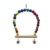 Colorful Bird Toys: Swing, Ladder, and Perch Set for Bird Cages