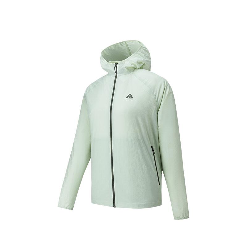 

Anta Comfortable Simple Versatile Lightweight Hooded Zipper Sun Protection Wear Women Outerwear 962526603-4