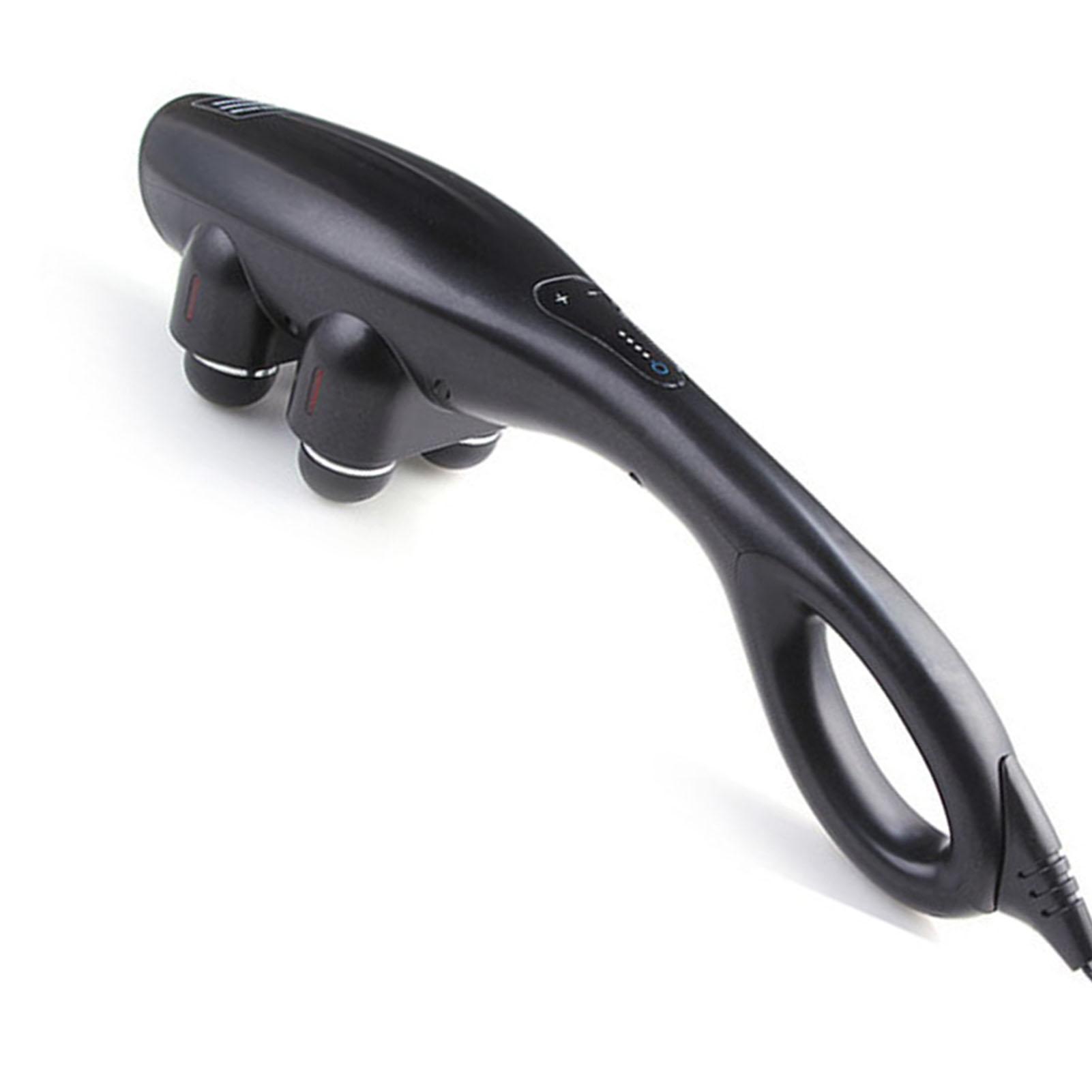 

Инфракрасный ручной массажер для шеи и спины с 4 головками, способствующими циркуляции крови, с длинной ручкой, для глубоких мышц тканей EU PLUG