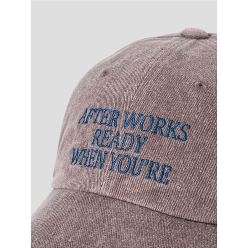 8seconds Pigment Letter Ball Cap Brown (29578BWY9D)