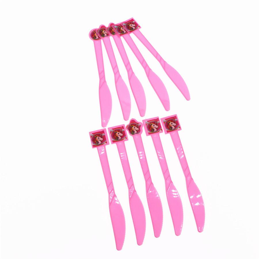 Birthday Kids Unicorn Party Supplies Tableware Plates Cup Fork Tablecloth Banner