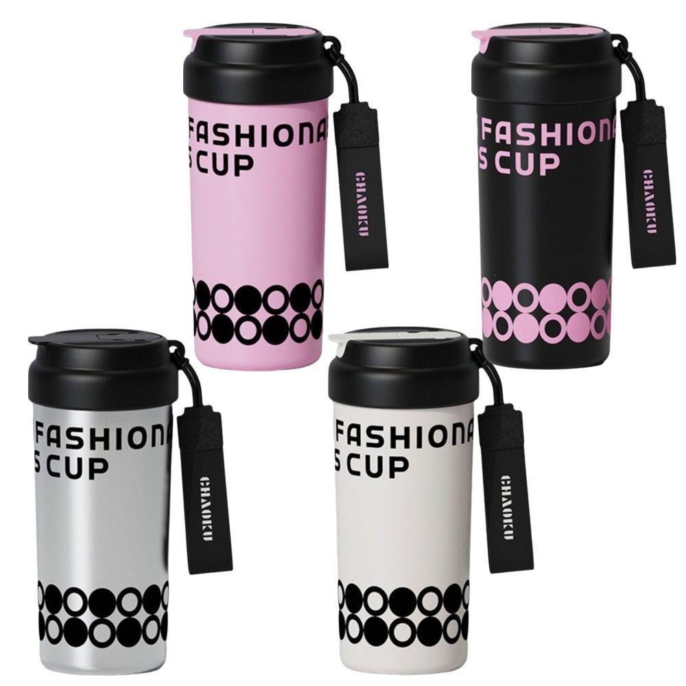 SUS316 Stainless Steel Straw Vacuum Cup 550ML Thermal Mug Durable Insulated Cup