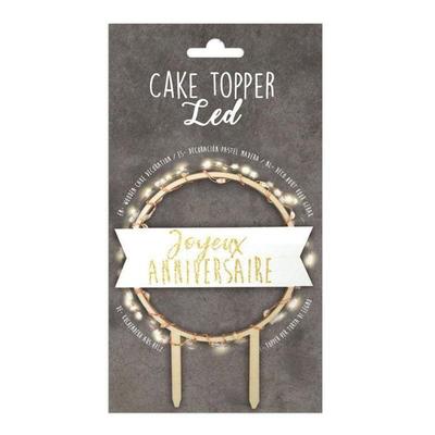 LED Cake Topper - Happy Birthday