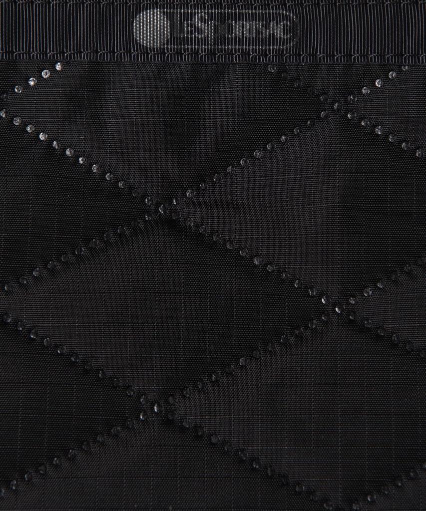 DELUXE EASY CARRY Cross Debossed TOTE/4360/Black