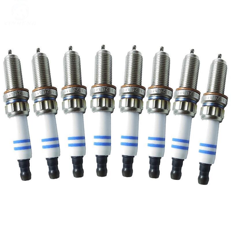 

For Mercedes Benz E300 E350 E550 E63 AMG W212 W211 2011 2012 2013 2014 2015 2016 8PCS Spark Plugs 0041598103, 0041596003